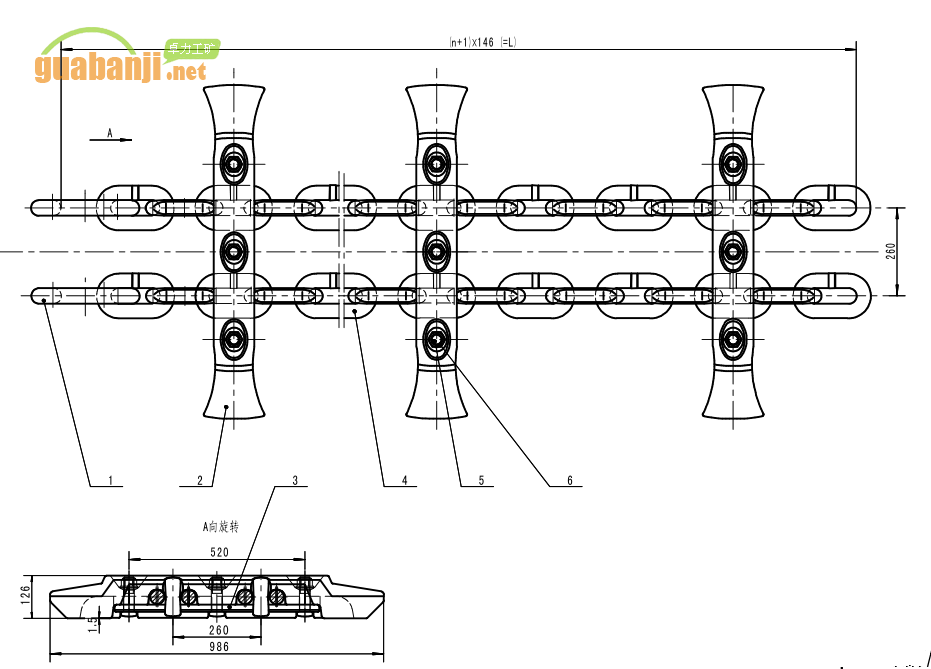 1535682249140354.png 15GL3-1型刮板尺寸圖